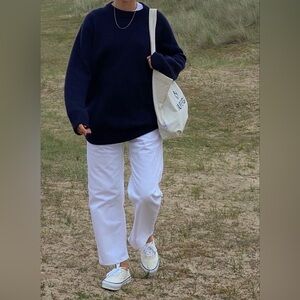 Vans Off-White Canvas Sneakers